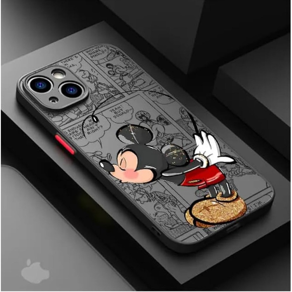 Mickey Cute 15 iPhone Transparent Matte Cover (iPhone 15)